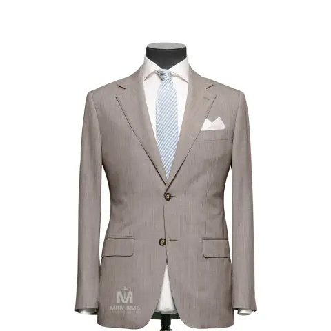 Vest đồng phục sọc nâu · 03