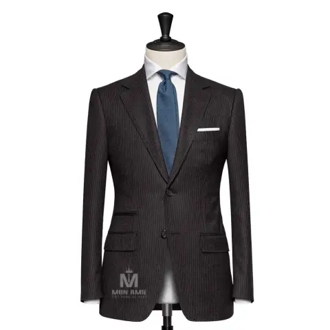 Vest đồng phục sọc nâu — 624743