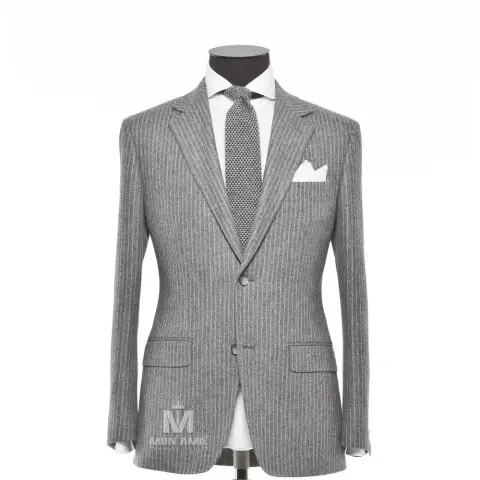 Vest đồng phục sọc xám — 624812