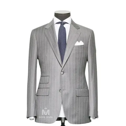 Vest đồng phục sọc xám — 624819
