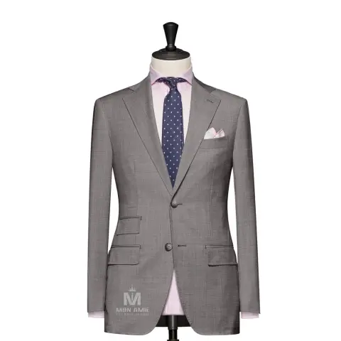 Vest đồng phục xám trơn — 147605