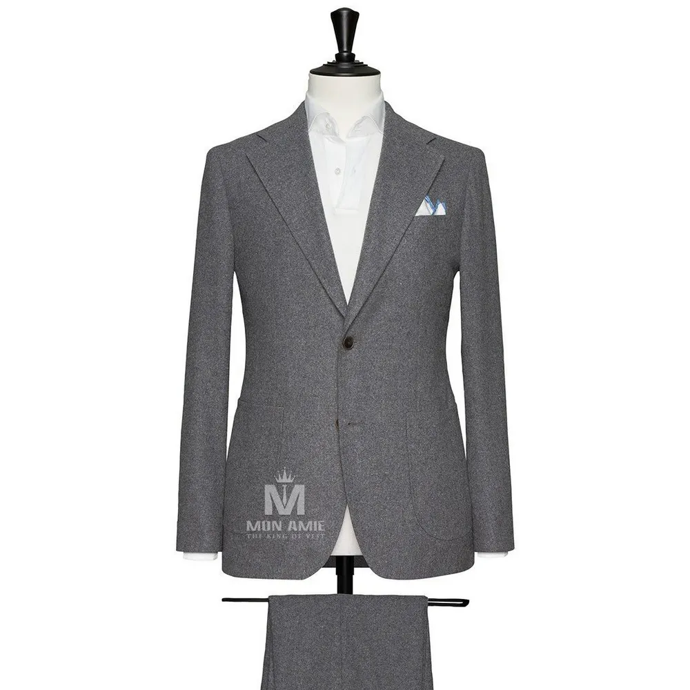 Vest đồng phục xám trơn · 25 — 1/2