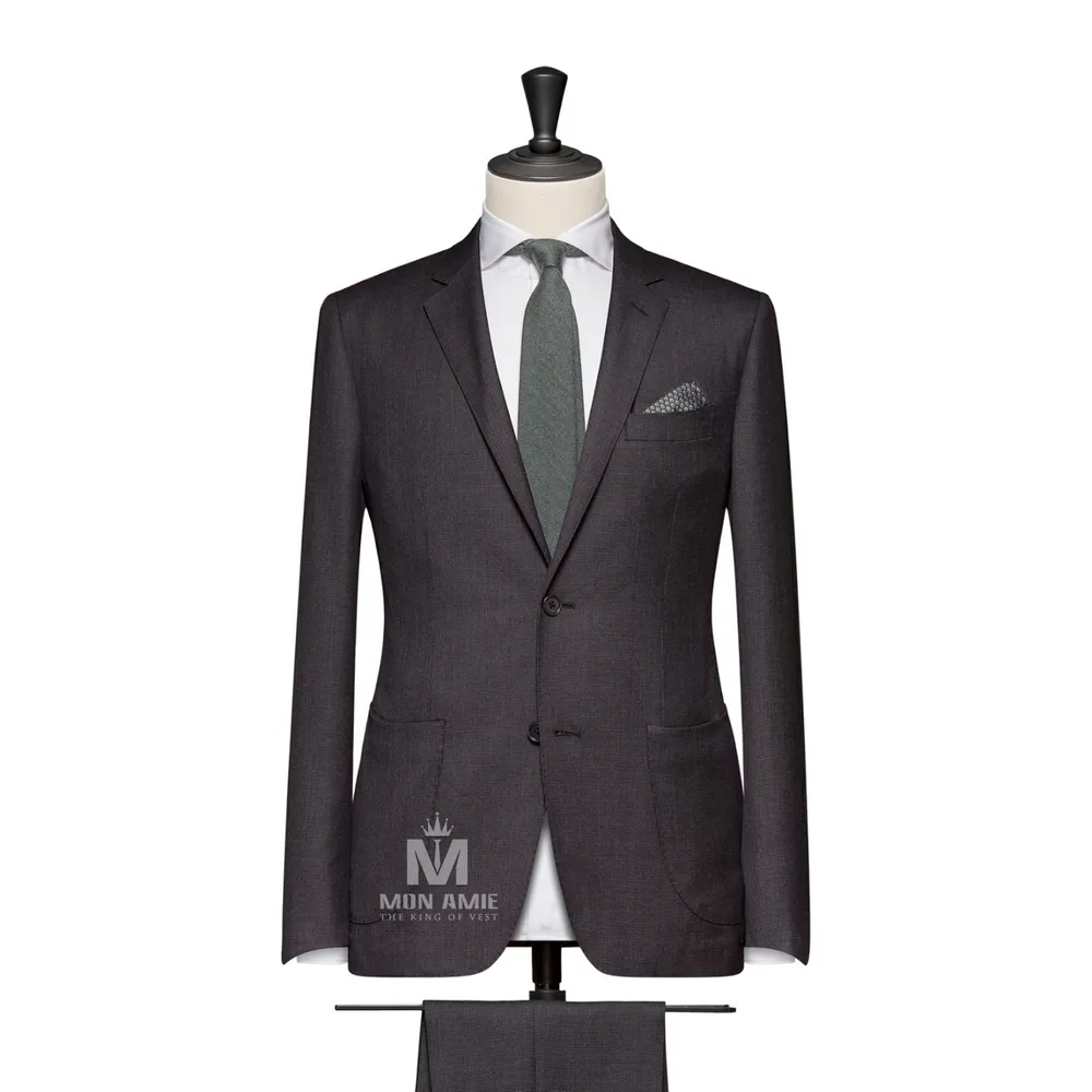 Vest đồng phục xám trơn — 1/2