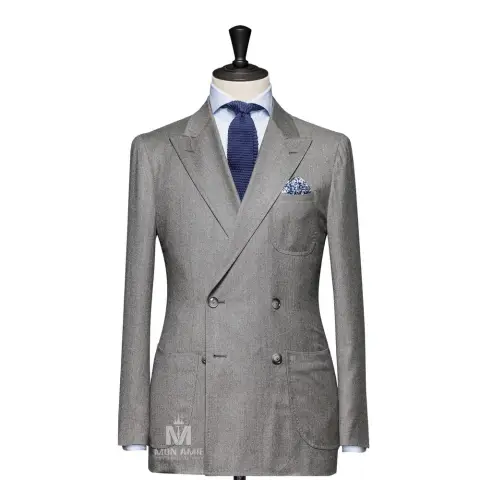 Vest đồng phục xám trơn — 30999-11