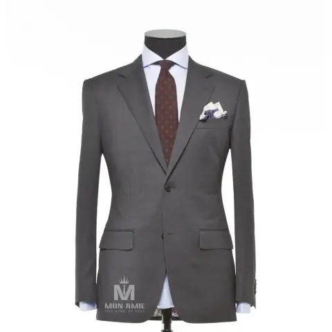 Vest đồng phục xám trơn · 36