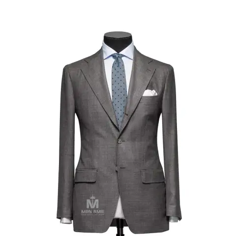 Vest đồng phục xám trơn — 523715