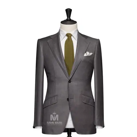 Vest đồng phục xám trơn — 523719