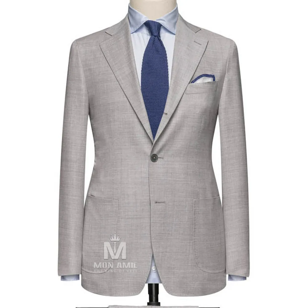Vest đồng phục xám trơn — 1/3