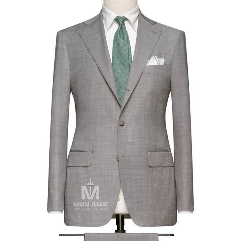 Vest đồng phục xám trơn — 1/3