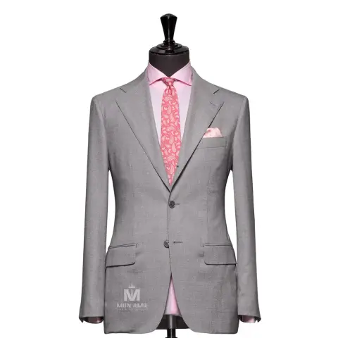 Vest đồng phục xám trơn · 55