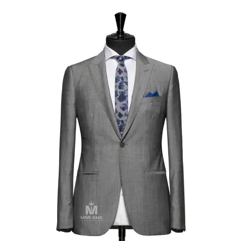 Vest đồng phục xám trơn · 56