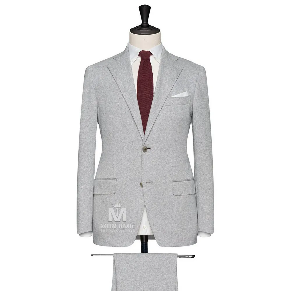 Vest đồng phục xám trơn — 1/2