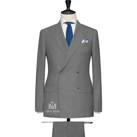 Vest đồng phục xám trơn — 624702