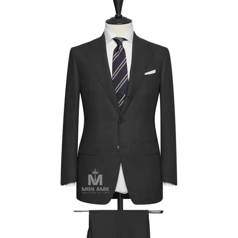Vest đồng phục xám trơn — 624704