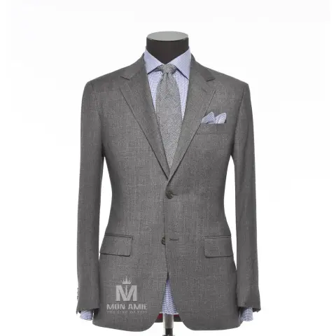 Vest đồng phục xám trơn — 624745