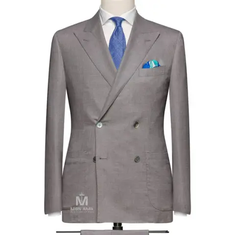 Suit vest đôi xám nhạt — 624759