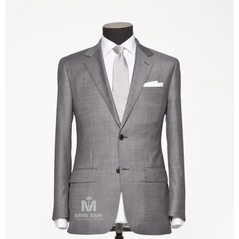 Vest đồng phục xám trơn — 624775