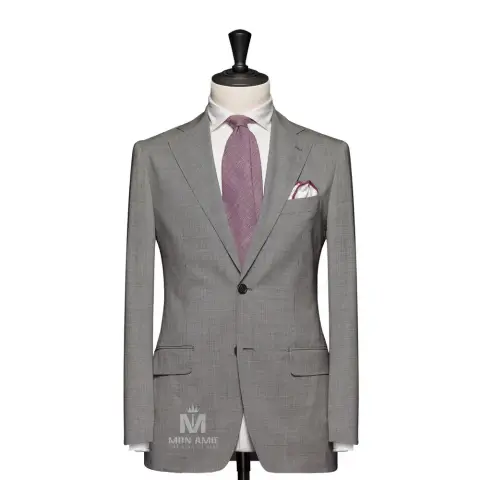 Vest đồng phục xám trơn — 624775