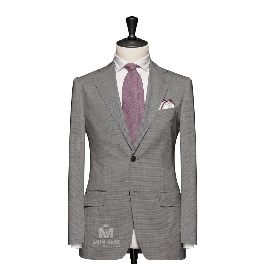 Vest đồng phục xám trơn — 1/3
