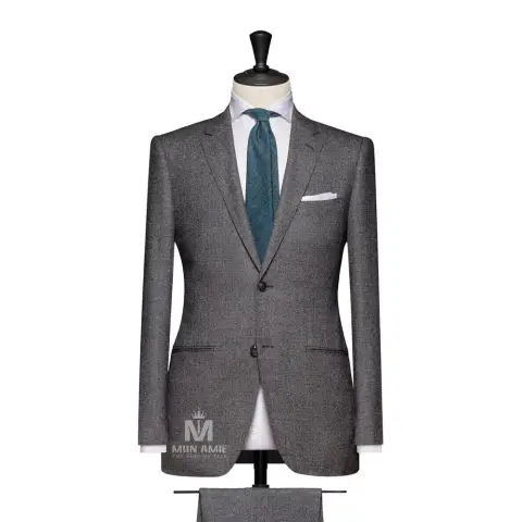 Vest đồng phục xám trơn — 624777