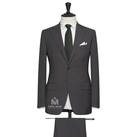 Vest đồng phục xám trơn — 624777
