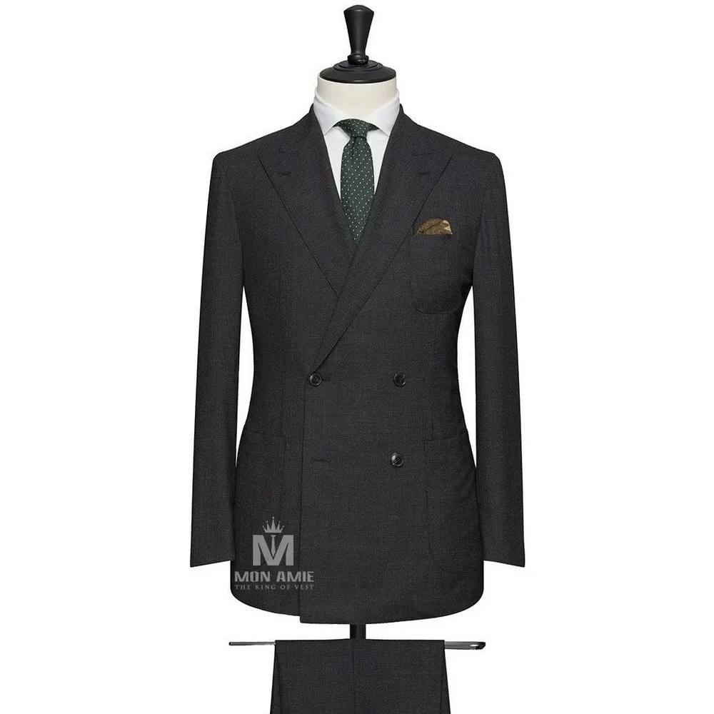 Vest đồng phục xám trơn — 1/2