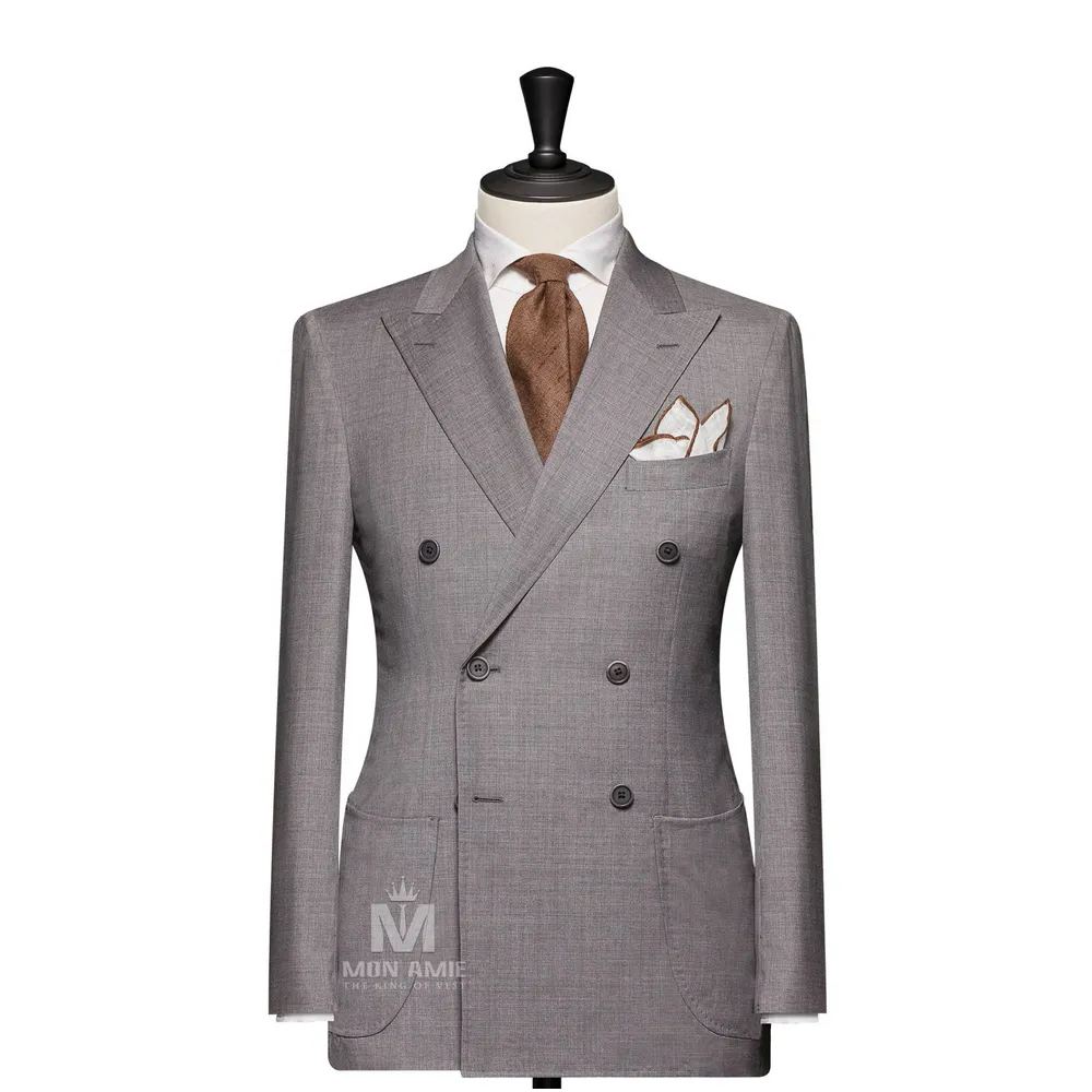 Vest đồng phục xám trơn · 65 — 1/3
