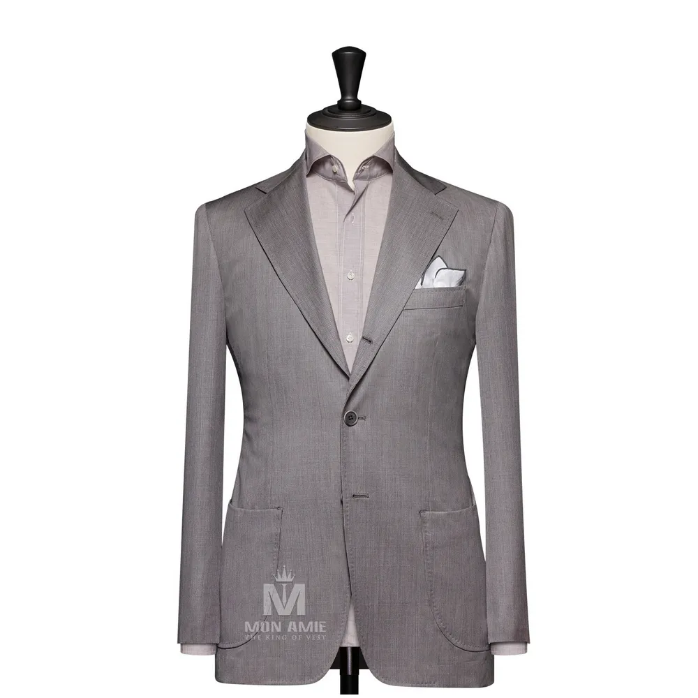 Vest đồng phục xám trơn · 68 — 1/3