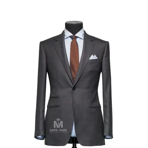 Vest đồng phục xám trơn — 723708