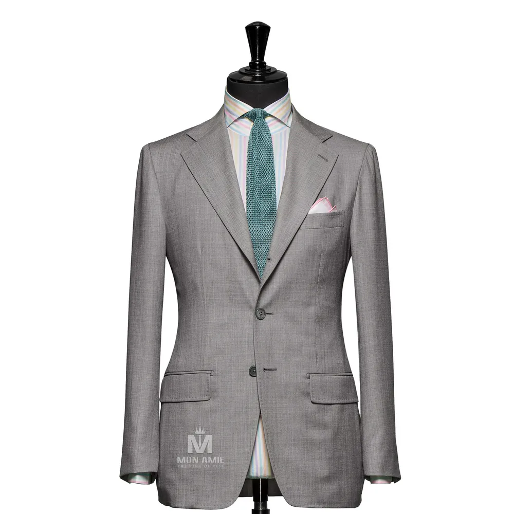 Vest đồng phục xám trơn — 1/3