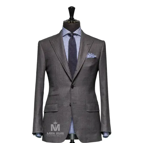 Vest đồng phục xám trơn — 723719