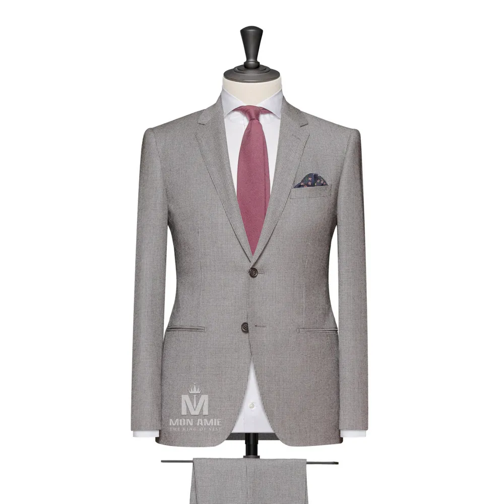 Vest đồng phục xám trơn — 1/2