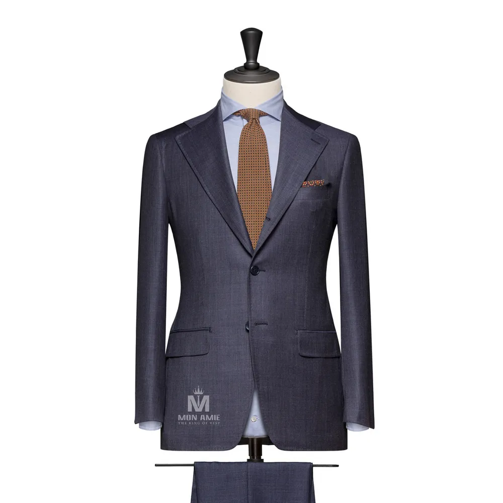 Vest đồng phục xanh navy trơn · 20 — 1/2