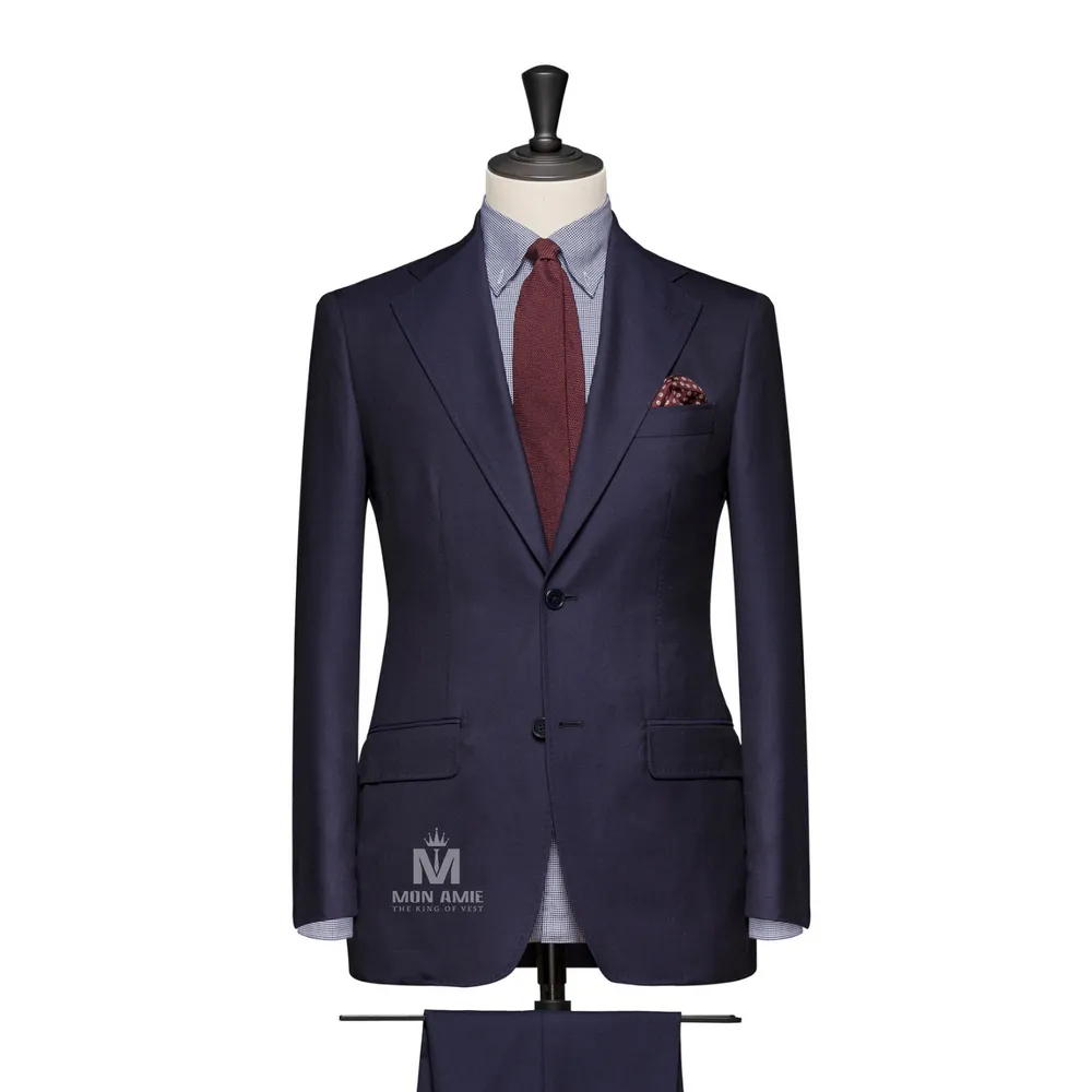 Vest đồng phục xanh navy trơn · 22 — 1/2