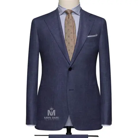Vest đồng phục xanh navy trơn — 25000-1
