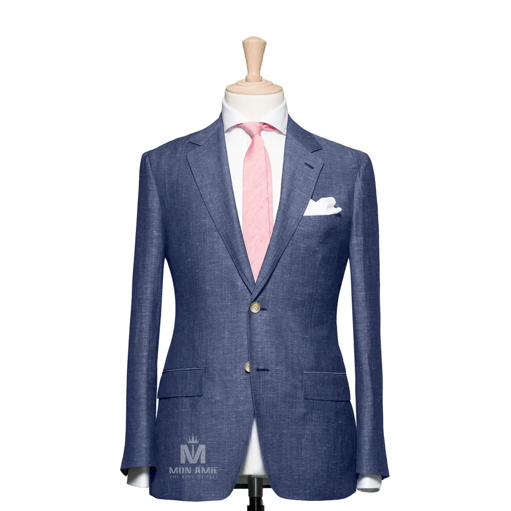 Vest đồng phục xanh navy trơn — 1/3