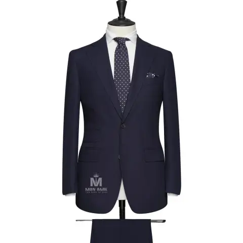 Vest đồng phục xanh navy trơn — 30999-13