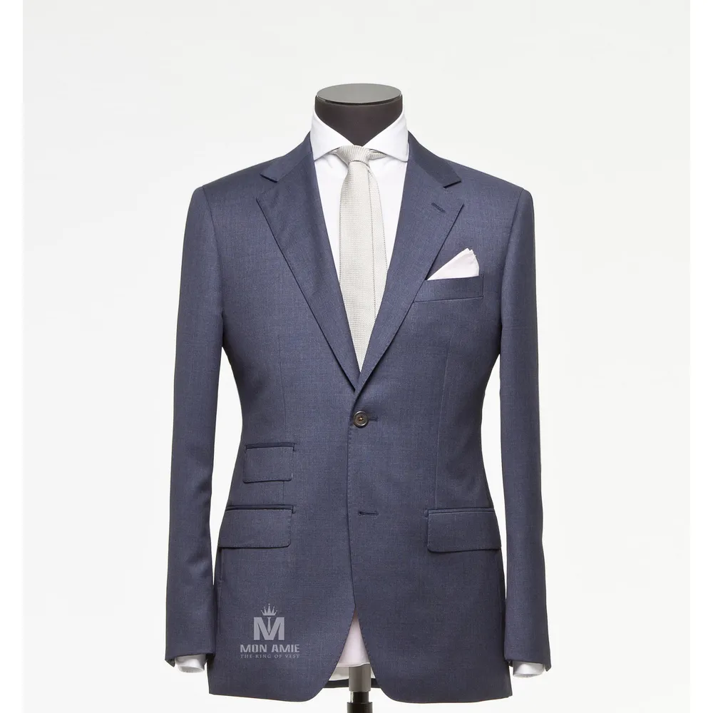 Vest đồng phục xanh navy trơn · 45 — 1/3