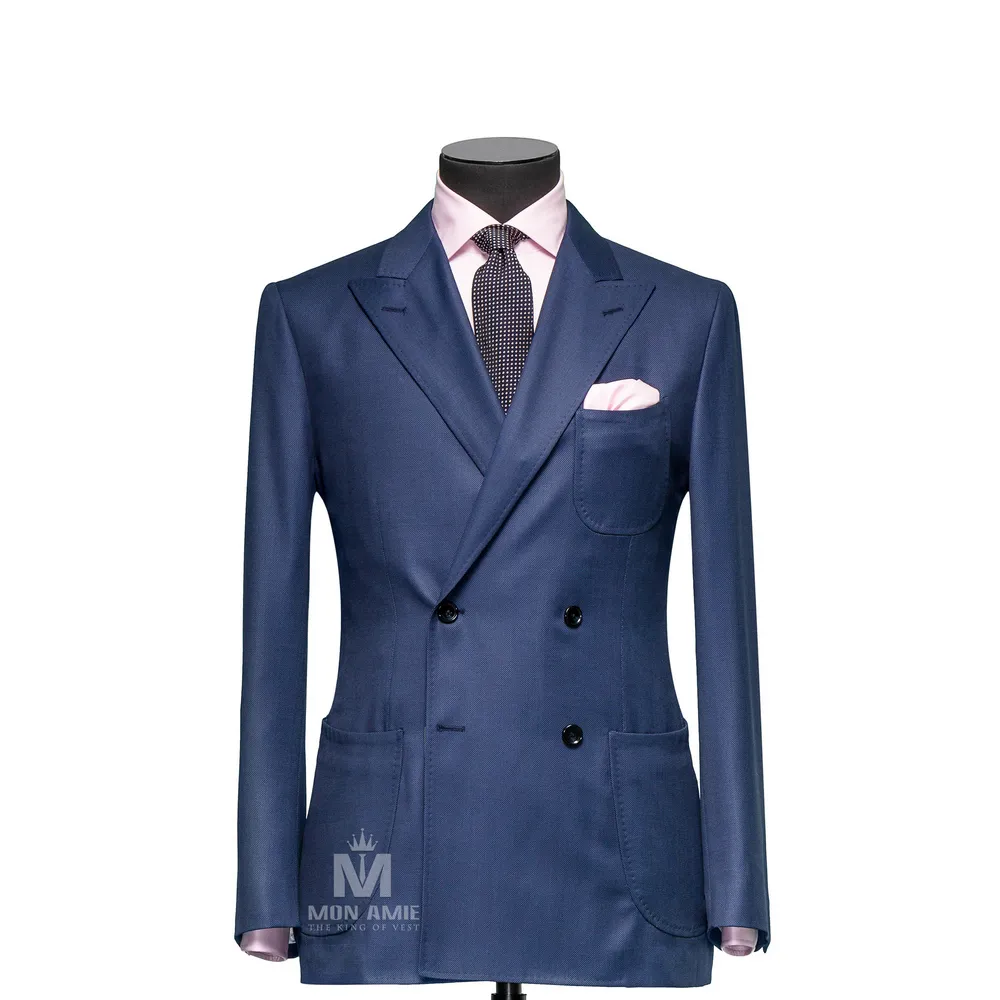 Vest đồng phục xanh navy trơn — 1/3