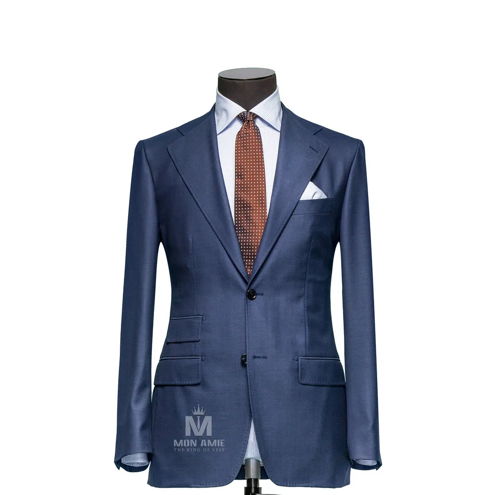 Vest đồng phục xanh navy trơn — 1/3