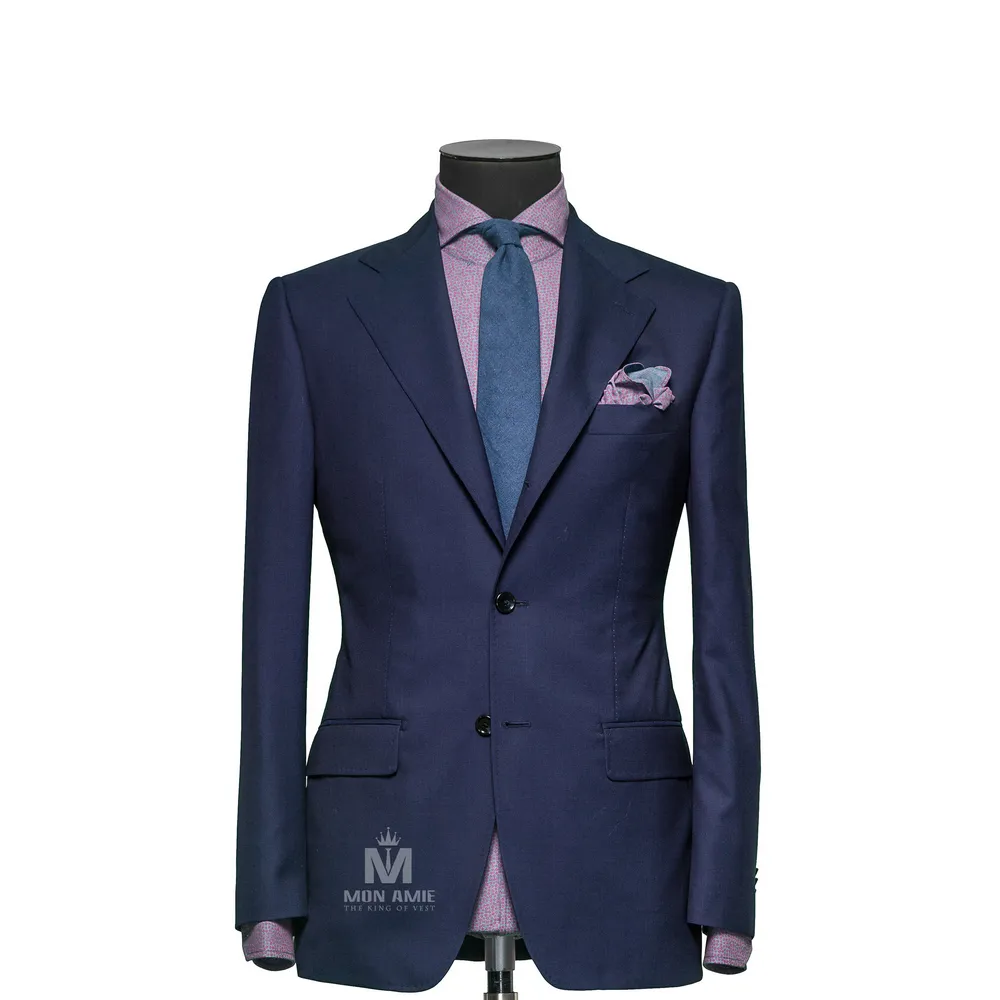 Vest đồng phục xanh navy trơn — 1/2