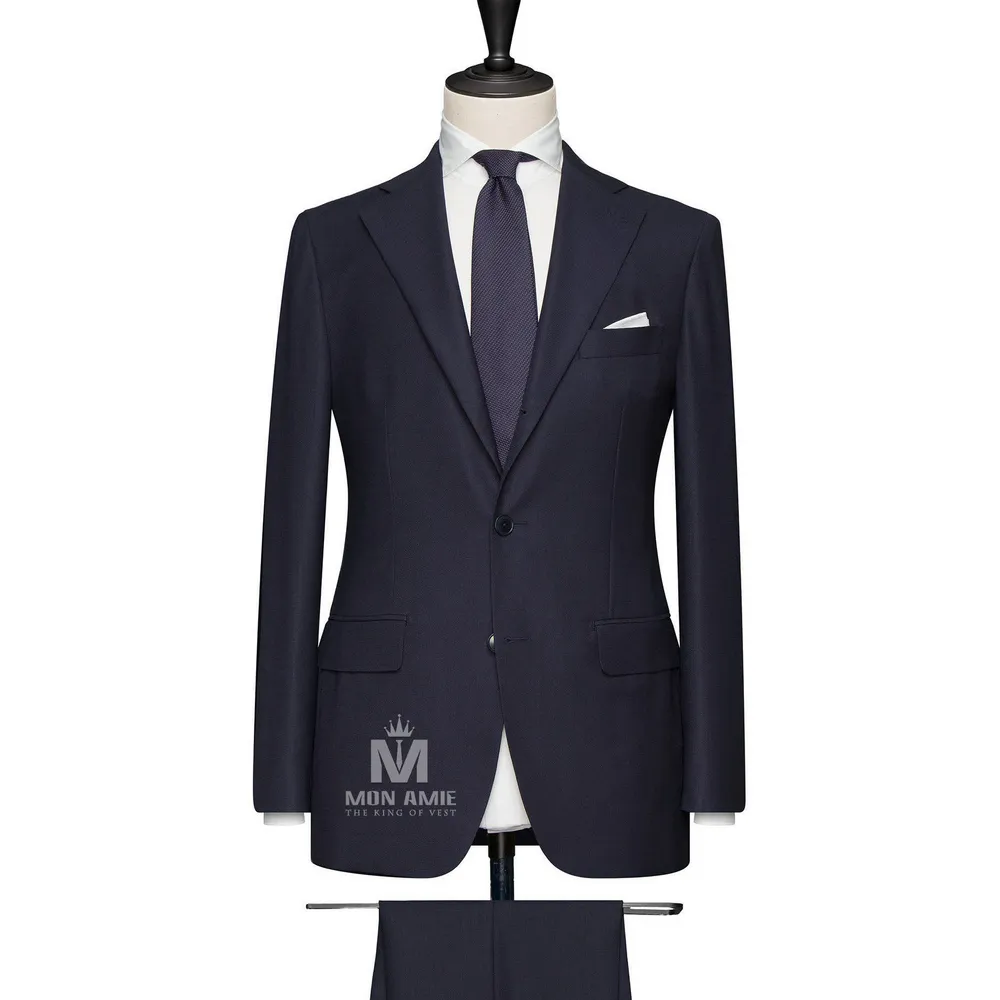 Vest đồng phục xanh navy trơn — 1/2