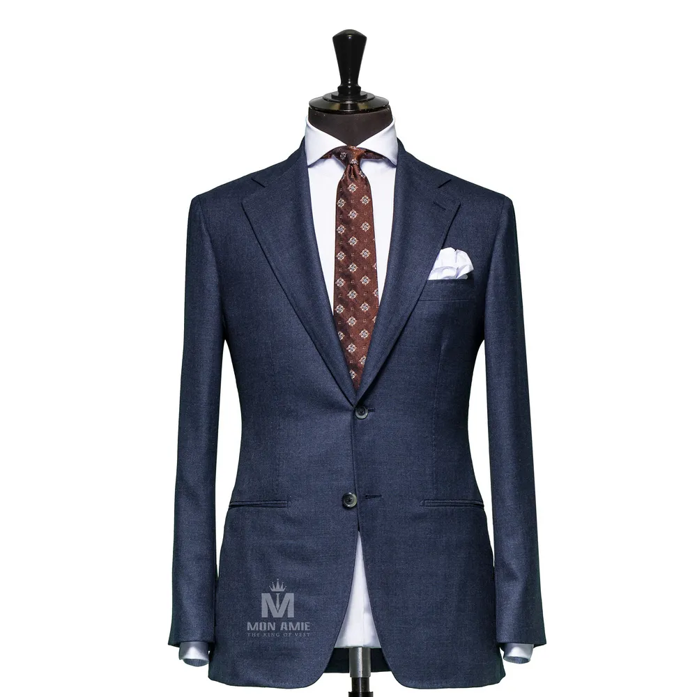 Vest đồng phục xanh navy trơn — 1/3