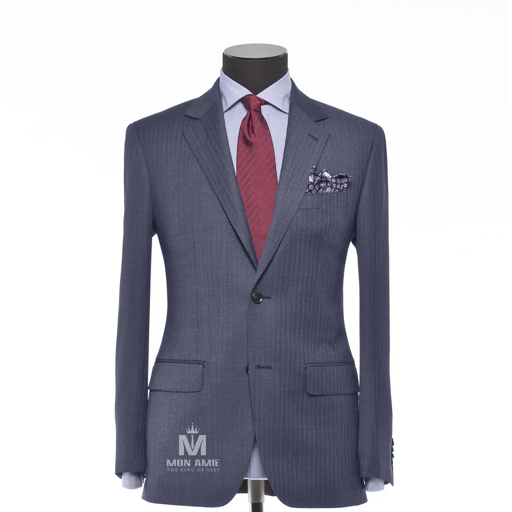 Vest đồng phục xanh navy trơn — 1/3