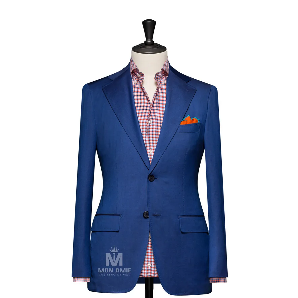 Vest đồng phục xanh navy trơn — 1/3