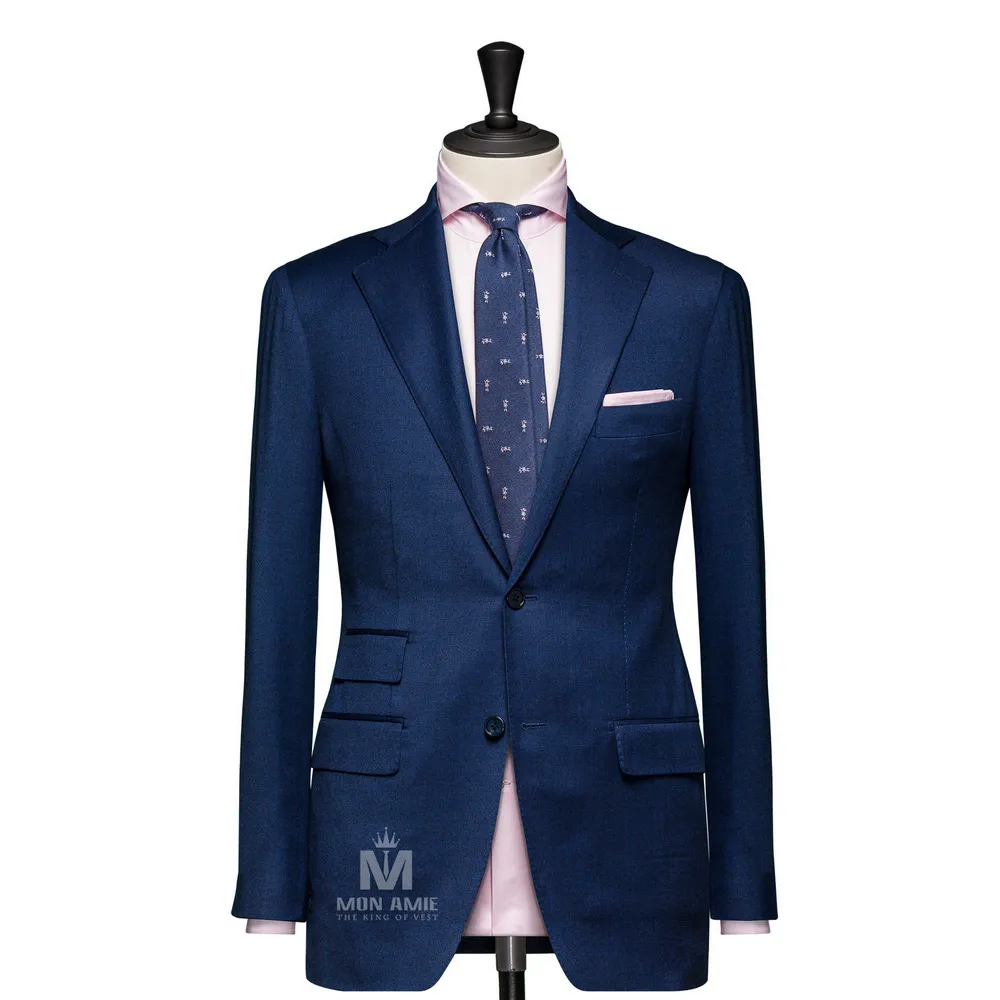Vest đồng phục xanh navy trơn — 1/3
