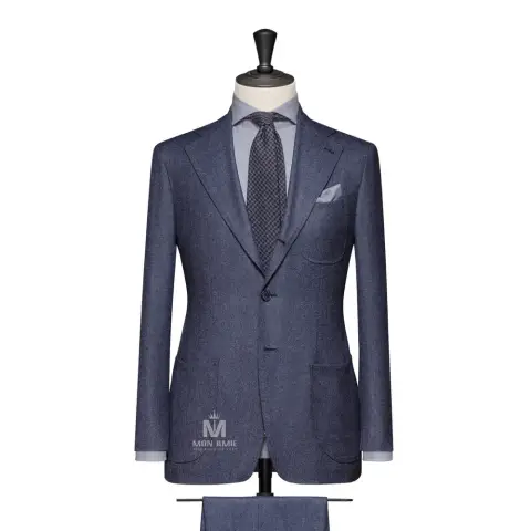 Vest đồng phục xanh navy trơn — 624811