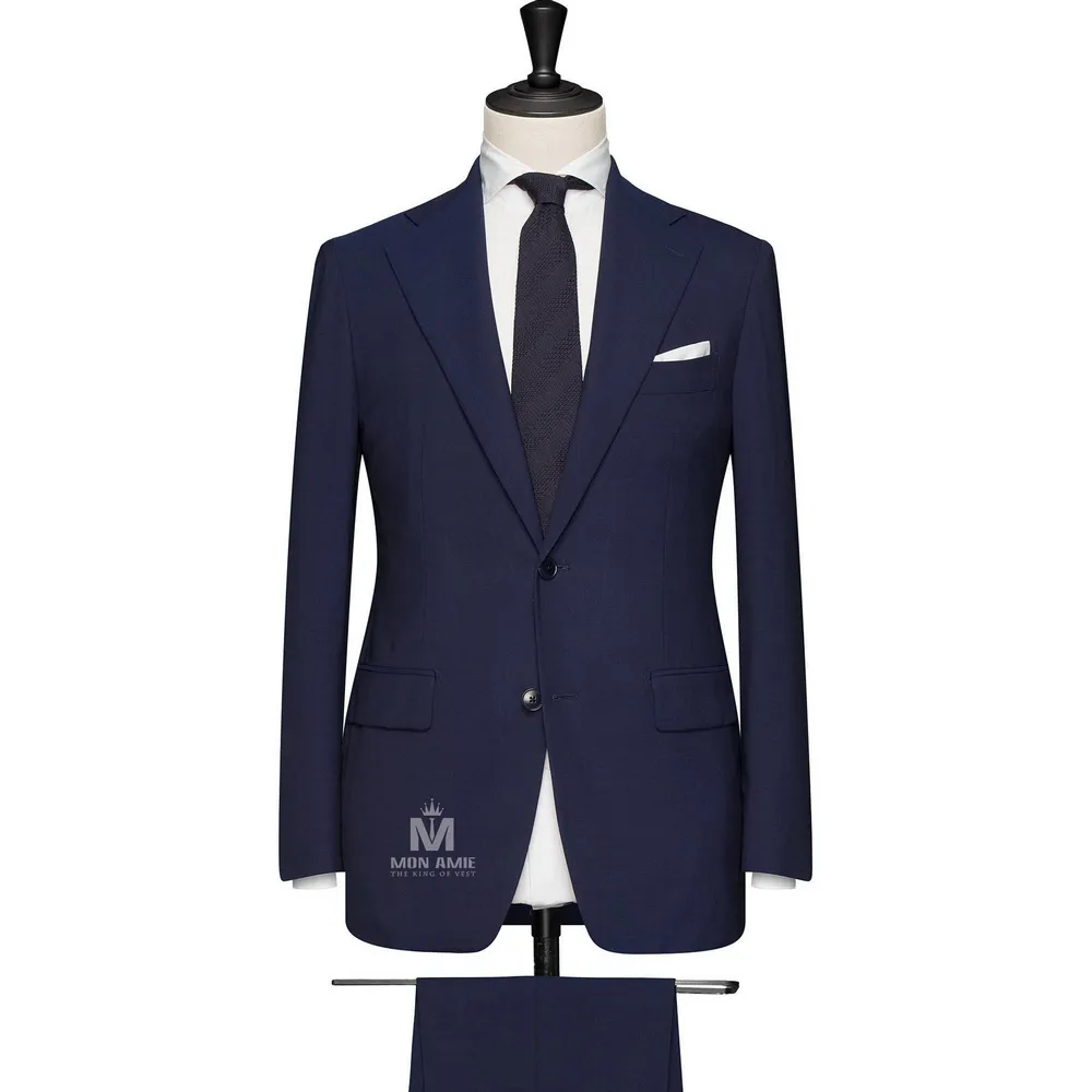 Vest đồng phục xanh navy trơn — 1/2