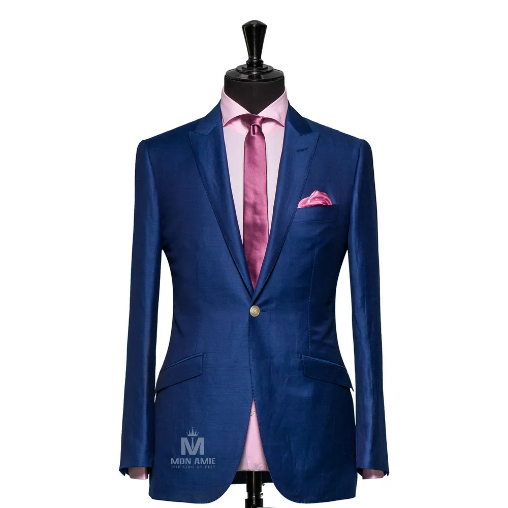 Vest đồng phục xanh navy trơn — 1/3
