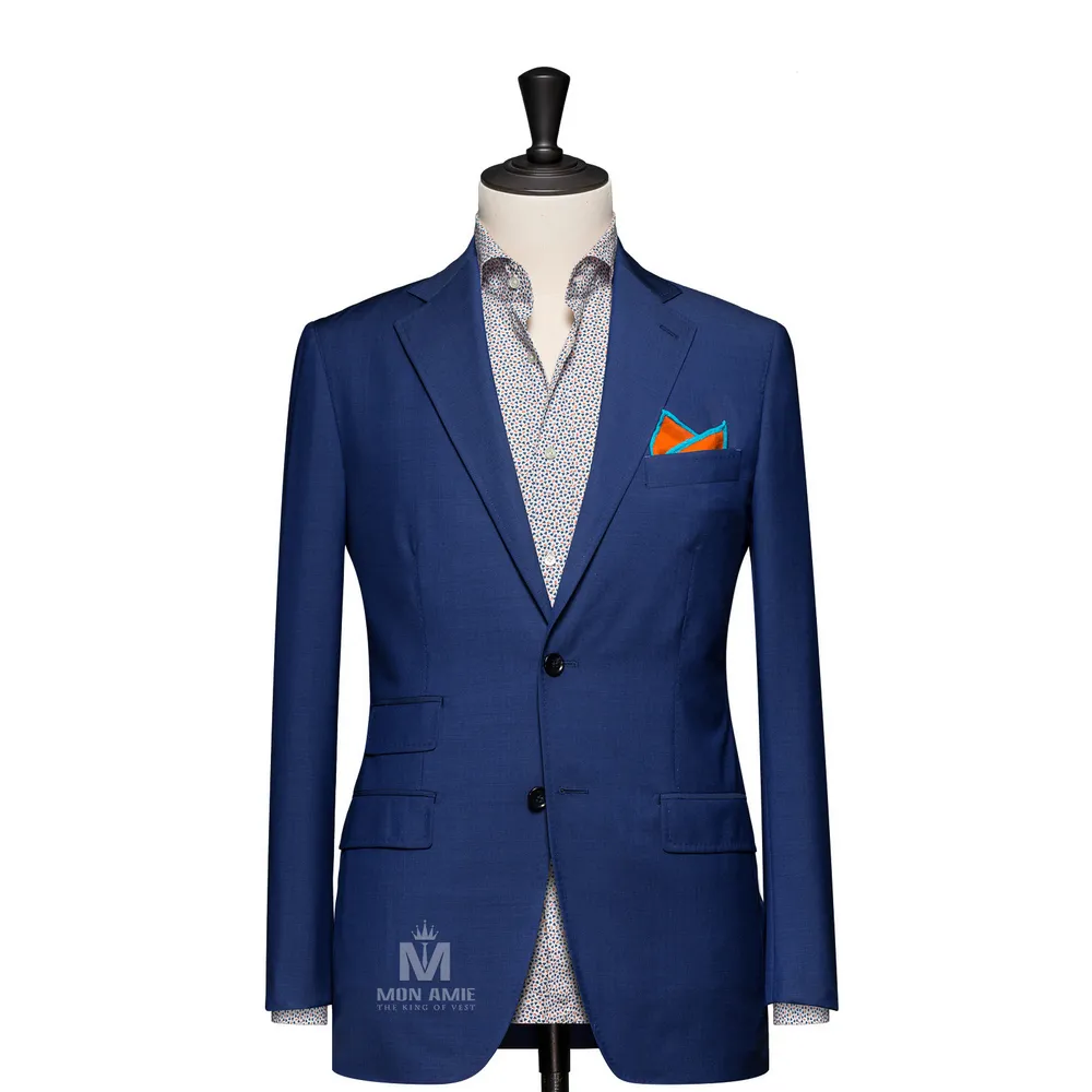Vest đồng phục xanh navy trơn — 1/3